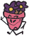 C1: Pink
C2: Brown
C3: Purple
C4: Yellow
C5: Black