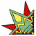 C1: Outside Corner---Nordic Blue(Isacord 40 #1076)&#13;&#10;C2: Outside & Inside Triangles---Poinsettia(Isacord 40 #1147)&#13;&#10;C3: Stripes & Triangles---Citrus(Isacord 40 #1187)&#13;&#10;C4: Main Fill---Bright Mint(Isacord 40 #1510)&#13;&#10;C5: Outli