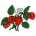 C1: Flower---White(Isacord 40 #1002)
C2: Stem & Leaves---Lime(Isacord 40 #1176)
C3: Strawberries---Poinsettia(Isacord 40 #1147)
C4: Shade---Foliage Rose(Isacord 40 #1169)
C5: Outline---Evergreen(Isacord 40 #1208)&#