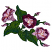 C1: Flowers---Lavender(Isacord 40 #1193)
C2: Flowers & Shading---Orchid(Isacord 40 #1255)
C3: Leaves---Lima Bean(Isacord 40 #1177)
C4: Leaves, Shading & Outlines---Evergreen(Isacord 40 #1208)
C5: Flower & Stripes---Peta