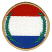 C1: Field---White(Isacord 40 #1002)
C2: Field---Poinsettia(Isacord 40 #1147)
C3: Field---Nordic Blue(Isacord 40 #1076)
C4: Laurels---Swiss Ivy(Isacord 40 #1079)
C5: Border---Flax(Isacord 40 #1055)