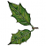 C1: Base Fill---Lima Bean(Isacord 40 #1177)&#13;&#10;C2: Shade---Lime(Isacord 40 #1176)&#13;&#10;C3: Shade Accents---Backyard Green(Isacord 40 #1175)&#13;&#10;C4: Leaf Definition---Kiwi(Isacord 40 #1104)&#13;&#10;C5: Twig---Pine Bark(Isacord 40 #1170)&#13