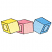 C1: Center & Side---River Mist(Isacord 40 #1248)
C2: Block Top---Crystal Blue(Isacord 40 #1249)
C3: Center & Side---Carnation(Isacord 40 #1121)
C4: Block Top---Soft Pink(Isacord 40 #1224)
C5: Center & Side---Daffodil(Is