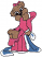 C1: Lt. Brown
C2: Pink
C3: White
C4: Dk. Blue
C5: Black