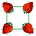 C1: Leaves---Lime(Isacord 40 #1176)&#13;&#10;C2: Leaves---Bright Mint(Isacord 40 #1510)&#13;&#10;C3: Strawberries---Poppy(Isacord 40 #1037)&#13;&#10;C4: Shading---Winterberry(Isacord 40 #1035)&#13;&#10;C5: Seeds---Candlelight(Isacord 40 #1137)