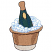 C1: Bucket Bottom---Silver Metallic(Yenmet/ Isamet #7009)
C2: Bucket & Cork---Pecan(Isacord 40 #1128)
C3: Bucket Shading---Bark(Isacord 40 #1186)
C4: Bottle---Evergreen(Isacord 40 #1208)
C5: Bottle Shading---Spruce(Isac