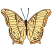 C1: Wings---Parchment(Isacord 40 #1066)
C2: Shading---Shrimp(Isacord 40 #1258)
C3: Edges---Apricot(Isacord 40 #1238)
C4: Accents---Redwood(Isacord 40 #1057)
C5: Eyes & Antennae---Black(Isacord 40 #1234)
C6: Spo