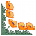C1: Flower Inside---Yellow Bird(Isacord 40 #1124)
C2: Iris---Cadet Blue(Isacord 40 #1226)
C3: Iris---Nordic Blue(Isacord 40 #1076)
C4: Petals Outside---Goldenrod(Isacord 40 #1137)
C5: Flowers Outline---Tangerine(Isacord