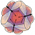 C1: Wings---Muslin(Isacord 40 #1082)
C2: Center---Blossom(Isacord 40 #1257)
C3: Shade---Salmon(Isacord 40 #1259)
C4: Center & Wings---Wild Iris(Isacord 40 #1032)
C5: Center & Wings---Cadet Blue(Isacord 40 #1226)