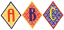 C1: Yellow
C2: Red
C3: Blue
C4: Red
C5: Yellow