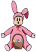C1: Pink
C2: Flesh
C3: Lt. Pink
C4: Lt. Brown
C5: Brown
C6: Purple
C7: Yellow
C8: Lt. Blue
C9: Dk. Pink
C10: Black