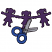 C1: Purple
C2: Gray
C3: Dk. Gray
C4: Blue
C5: Black