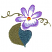 C1: Flower---Oxford(Isacord 40 #1222)&#13;&#10;C2: Edges---Cadet Blue(Isacord 40 #1226)&#13;&#10;C3: Center---Canary(Isacord 40 #1124)&#13;&#10;C4: Center---Tangerine(Isacord 40 #1078)&#13;&#10;C5: Leaf & Swirls---Pear(Isacord 40 #1049)&#13;&#10;C6: Leaf-