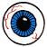 C1: Eye---White(Isacord 40 #1002)
C2: Pupil---Tropical Blue(Isacord 40 #1534)
C3: Outlines & Cornea---Black(Isacord 40 #1234)
C4: Blood---Poinsettia(Isacord 40 #1147)