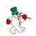 C1: Snow---Pearl / Iridescent(Yenmet/ Isamet #7021)&#13;&#10;C2: Snowman---White(Isacord 40 #1002)&#13;&#10;C3: Cane---Twilight(Isacord 40 #1235)&#13;&#10;C4: Gloves---Poinsettia(Isacord 40 #1147)&#13;&#10;C5: Carrot---Apricot(Isacord 40 #1238)&#13;&#10;C