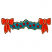 C1: Bows---Wildfire(Isacord 40 #1147)
C2: Swag---Green(Isacord 40 #1503)
C3: Inner Outline---Gold Metallic(Yenmet/ Isamet #7005)
C4: Outer Outline---Evergreen(Isacord 40 #1208)
C5: Outer Outline & Berries---Winterberry(