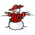 C1: Snow---White(Isacord 40 #1002)
C2: Snow Shade---Ice Cap(Isacord 40 #1074)
C3: Hat & Cuffs---Blossom(Isacord 40 #1257)
C4: Coat & Shade---Foliage Rose(Isacord 40 #1169)
C5: Berries & Scarf---Wildfire(Isacord 40 #1147