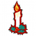 C1: Background---Foliage Rose(Isacord 40 #1169)
C2: Flame---Canary(Isacord 40 #1124)
C3: Flame Center---Tangerine(Isacord 40 #1078)
C4: Candle---White(Isacord 40 #1002)
C5: Drips---Vanilla(Isacord 40 #1022)
C6: