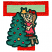 C1: Background---Bright Mint(Isacord 40 #1510)
C2: Frame---Geranium(Isacord 40 #1039)
C3: Star---Candlelight(Isacord 40 #1137)
C4: Shoes & Bow---Foliage Rose(Isacord 40 #1169)
C5: Eyes---White(Isacord 40 #1002)
