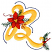 C1: Letter---Papaya(Isacord 40 #1024)
C2: Bean Stitch---Provence(Isacord 40 #1197)
C3: Leaves---Backyard Green(Isacord 40 #1175)
C4: Poinsettia---Wildfire(Isacord 40 #1147)
C5: Poinsettia Shading---Winterberry(Isacord 4