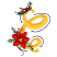 C1: Letter---Papaya(Isacord 40 #1024)
C2: Bean Stitch---Provence(Isacord 40 #1197)
C3: Leaves---Backyard Green(Isacord 40 #1175)
C4: Poinsettia---Wildfire(Isacord 40 #1147)
C5: Poinsettia Shading---Winterberry(Isacord 4