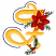 C1: Letter---Papaya(Isacord 40 #1024)
C2: Bean Stitch---Provence(Isacord 40 #1197)
C3: Leaves---Backyard Green(Isacord 40 #1175)
C4: Poinsettia---Wildfire(Isacord 40 #1147)
C5: Poinsettia Shading---Winterberry(Isacord 4