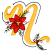 C1: Letter---Papaya(Isacord 40 #1024)
C2: Bean Stitch---Provence(Isacord 40 #1197)
C3: Leaves---Backyard Green(Isacord 40 #1175)
C4: Poinsettia---Wildfire(Isacord 40 #1147)
C5: Poinsettia Shading---Winterberry(Isacord 4