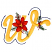 C1: Letter---Papaya(Isacord 40 #1024)
C2: Bean Stitch---Provence(Isacord 40 #1197)
C3: Leaves---Backyard Green(Isacord 40 #1175)
C4: Poinsettia---Wildfire(Isacord 40 #1147)
C5: Poinsettia Shading---Winterberry(Isacord 4