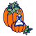 C1: Pumpkins---Pumpkin(Isacord 40 #1168)
C2: Leaves---Bright Mint(Isacord 40 #1510)
C3: Leaves---Swiss Ivy(Isacord 40 #1079)
C4: Mouse---Fieldstone(Isacord 40 #1236)
C5: Apron---White(Isacord 40 #1002)
C6: Dres