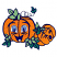 C1: Eyes---White(Isacord 40 #1002)&#13;&#10;C2: Eyes---Celestial(Isacord 40 #1028)&#13;&#10;C3: Pumpkin---Pumpkin(Isacord 40 #1168)&#13;&#10;C4: Leaf---Bright Mint(Isacord 40 #1510)&#13;&#10;C5: Leaf---Swiss Ivy(Isacord 40 #1079)&#13;&#10;C6: Outline---Da