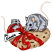 C1: Cookie---Ivory(Isacord 40 #1149)&#13;&#10;C2: Cookie Shading---Pecan(Isacord 40 #1128)&#13;&#10;C3: Cookie Shading---Toffee(Isacord 40 #1126)&#13;&#10;C4: Cookie Shading, Chocolate Chips, & Outlines---Pine Bark(Isacord 40 #1170)&#13;&#10;C5: Ears, Fee