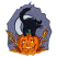 C1: Background---Light Midnight(Isacord 40 #1197)
C2: Moon & Cat's Eyes---Glacier Green(Isacord 40 #1223)
C3: Pumpkin's Eyes, Nose & Mouth---Yellow(Isacord 40 #1187)
C4: Pumpkin---Pumpkin(Isacord 40 #1168)
C5: Straw & C