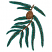 C1: Needles---Swiss Ivy(Isacord 40 #1079)
C2: Needles---Trellis Green(Isacord 40 #1503)
C3: Cane---Golden Grain(Isacord 40 #1126)
C4: Cane---Pecan(Isacord 40 #1128)