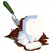 C1: Handle---Lima Bean(Isacord 40 #1177)&#13;&#10;C2: Shading---Evergreen(Isacord 40 #1208)&#13;&#10;C3: Trowel Blade---Sterling(Isacord 40 #1011)&#13;&#10;C4: Shading---Steel(Isacord 40 #1166)&#13;&#10;C5: Dirt---Fox(Isacord 40 #1186)&#13;&#10;C6: Shadin