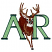 C1: "A"  Fill---Bright Mint(Isacord 40 #1510)&#13;&#10;C2: "R"  Fill---Bright Mint(Isacord 40 #1510)&#13;&#10;C3: "AR" Outlines---Forest Green(Isacord 40 #1536)&#13;&#10;C4: Deer Fill---Fox(Isacord 40 #1186)&#13;&#10;C5: Deer Highlights---Pecan(Isacord 40