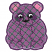 C1: Lavender
C2: Pink
C3: Purple
C4: Green
C5: White
C6: Black
C7: Lt. Purple
C8: Purple