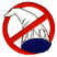 C1: Hat---White(Isacord 40 #1002)
C2: Hat Shading---Fieldstone(Isacord 40 #1236)
C3: Hat Inside---Provence(Isacord 40 #1197)
C4: "No" Symbol---Poinsettia(Isacord 40 #1147)
C5: Hat, Words & Outline---Black(Isacord 40 #12