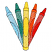 C1: Left Crayon---Spearmint(Isacord 40 #1204)&#13;&#10;C2: Middle Left Crayon---Trellis Green(Isacord 40 #1503)&#13;&#10;C3: Middle Crayon---Citrus(Isacord 40 #1187)&#13;&#10;C4: Middle Right Crayon---Red Pepper(Isacord 40 #1078)&#13;&#10;C5: Middle Right