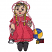 C1: Lt. Blush&#13;&#10;C2: Lt. Pink&#13;&#10;C3: Pink&#13;&#10;C4: Yellow&#13;&#10;C5: Med. Blue&#13;&#10;C6: Blue&#13;&#10;C7: White&#13;&#10;C8: Dk. Pink&#13;&#10;C9: Med. Gray&#13;&#10;C10: Black