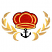 C1: Crown Details & Top of Leaves---Yellow Bird(Isacord 40 #1124)&#13;&#10;C2: Lower Leaves---Sisal(Isacord 40 #1055)&#13;&#10;C3: Crown---Poinsettia(Isacord 40 #1147)&#13;&#10;C4: Outline & Anchor---Black(Isacord 40 #1234)&#13;&#10;C5: Highlights---Gold