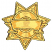 C1: Badge---Buttercup(Isacord 40 #1135)&#13;&#10;C2: Shading---Honey Gold(Isacord 40 #1025)&#13;&#10;C3: Shading---Gold Metallic(Yenmet/ Isamet #7005)&#13;&#10;C4: Outline---Black(Isacord 40 #1234)
