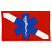 C1: Background---Poinsettia(Isacord 40 #1147)
C2: Symbol---Nordic Blue(Isacord 40 #1076)
C3: Snake & Pole---White(Isacord 40 #1002)
C4: Outline---Nordic Blue(Isacord 40 #1076)