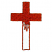 C1: Cross---White(Isacord 40 #1002)
C2: Blood & Outline---Poppy(Isacord 40 #1037)