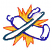 C1: Flash---Canary(Isacord 40 #1124)
C2: Flash Outline---Tangerine(Isacord 40 #1078)
C3: Tooth Brush---Swiss Ivy(Isacord 40 #1079)
C4: Paste---Nordic Blue(Isacord 40 #1076)
C5: Bristles---Pearl / Iridescent(Yenmet/ Isam