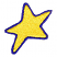 C1: Star---Citrus(Isacord 40 #1187)
C2: Outline---Blueberry(Isacord 40 #1235)
