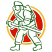 C1: Firefighter---Caper(Isacord 40 #1227)
C2: Background---Poppy(Isacord 40 #1037)
C3: Border---Papaya(Isacord 40 #1024)