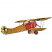 C1: Trim---Old Gold(Isacord 40 #1055)
C2: Front Nose---Poinsettia(Isacord 40 #1147)
C3: Infrastructure---Smoke(Isacord 40 #1219)
C4: Tires---Charcoal(Isacord 40 #1234)
C5: Pilot---Tangerine(Isacord 40 #1078)
C6