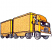 C1: Fender---White(Isacord 40 #1002)
C2: Outside Tire---Sterling(Isacord 40 #1011)
C3: Inside Tire---Leadville(Isacord 40 #1220)
C4: Trailers Highlights---Canary(Isacord 40 #1124)
C5: Front of Truck---Goldenrod(Isacord