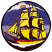 C1: Background---Nordic Blue(Isacord 40 #1076)
C2: Background---Cadet Blue(Isacord 40 #1226)
C3: Cloud & Water---White(Isacord 40 #1002)
C4: Sails---Daffodil(Isacord 40 #1135)
C5: Sails---Buttercup(Isacord 40 #1135)