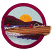 C1: Water---Nordic Blue(Isacord 40 #1076)
C2: Boat---Pecan(Isacord 40 #1128)
C3: Stripe---Nutmeg(Isacord 40 #1056)
C4: Sky & Water---Oxford(Isacord 40 #1222)
C5: Foam---White(Isacord 40 #1002)
C6: Sun---Goldenr